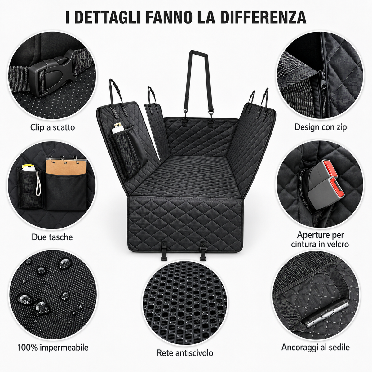 Coprisedile per cani