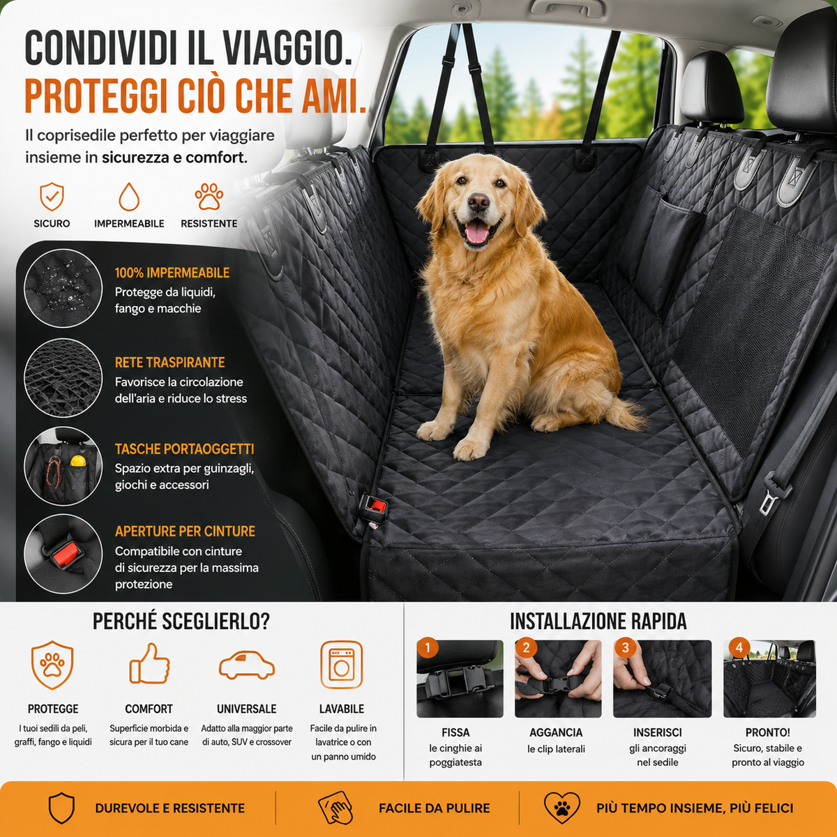 Coprisedile per cani