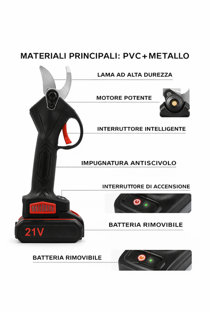 Cesoie da potatura elettriche senza spazzole 48V